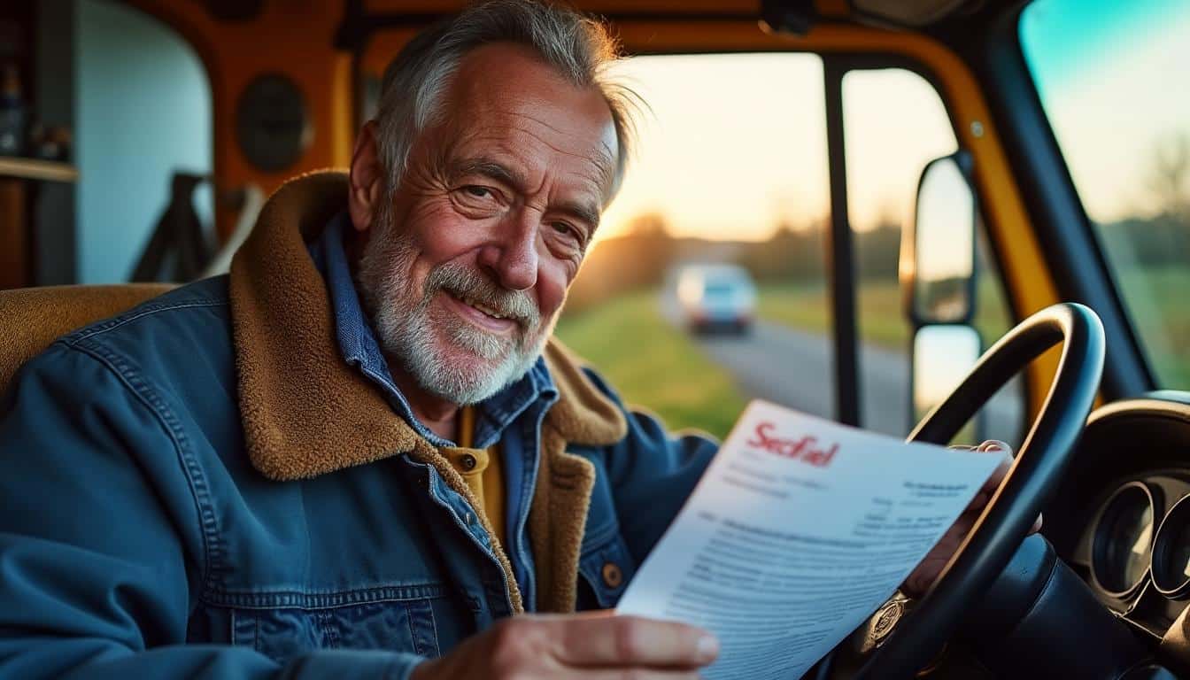 Combien touche un chauffeur routier à la retraite : montants et conditions