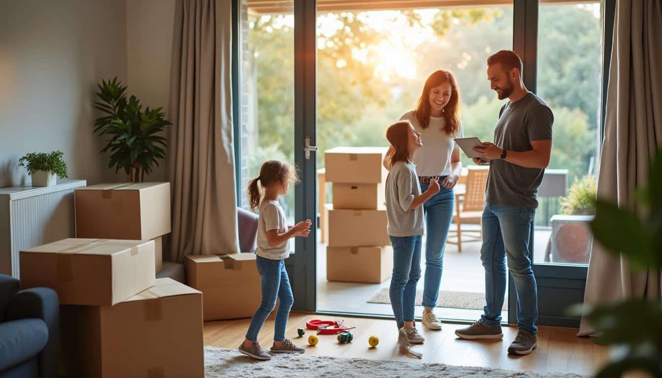 Illustration: Organiser efficacement son déménagement dans une maison neuve