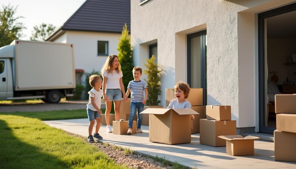 Déménagement dans une maison neuve : guide complet pour réussir