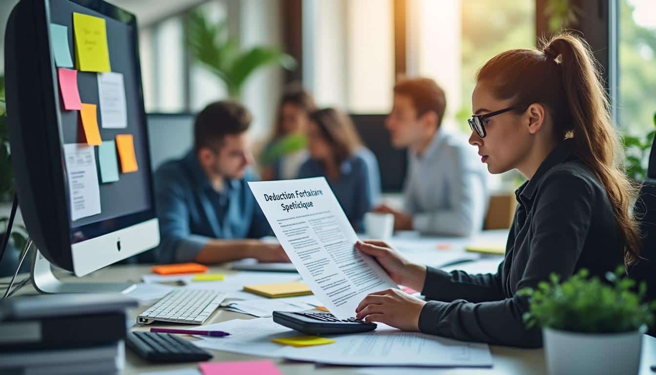 Illustration: Comprendre la déduction forfaitaire spécifique : définition et cadre légal