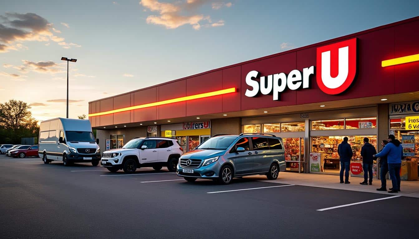 Illustration: Découvrir les véhicules utilitaires disponibles chez Super U