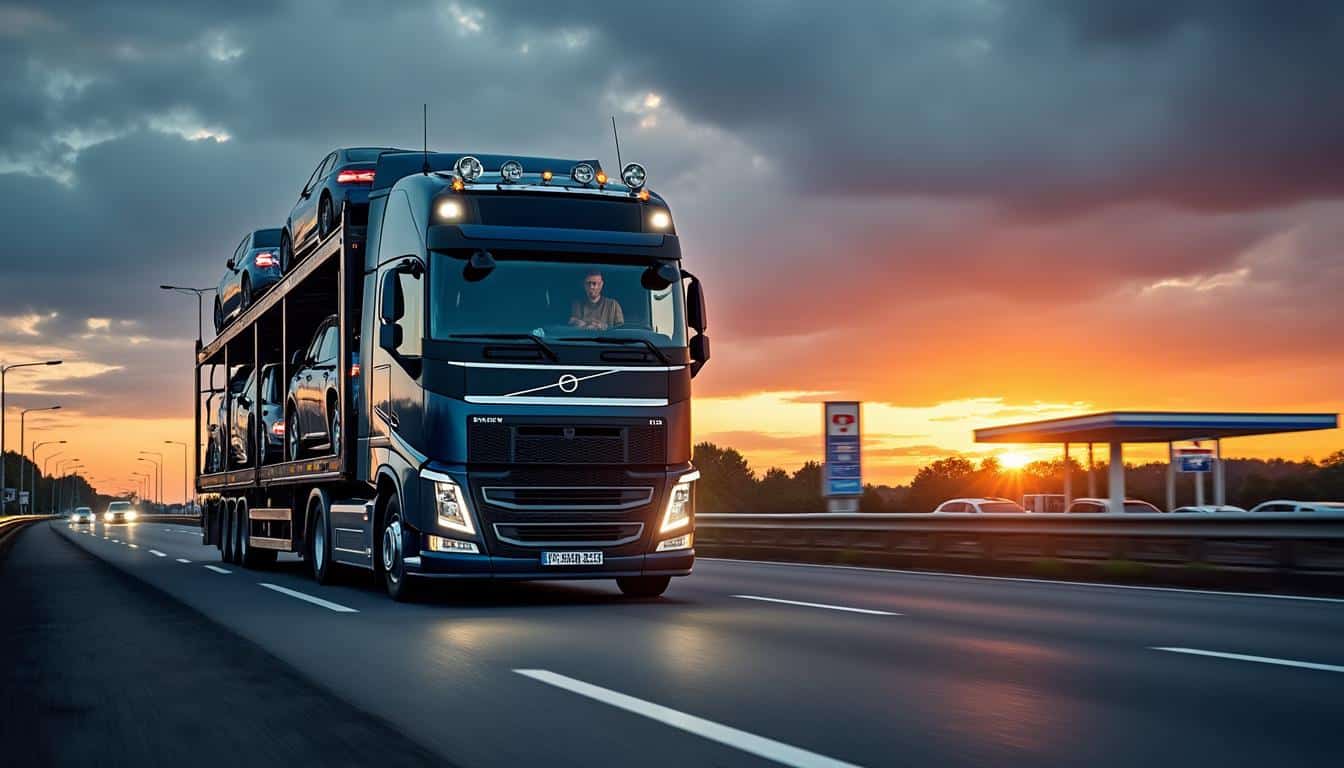 Illustration: Comprendre les bases du transport de voiture en camion