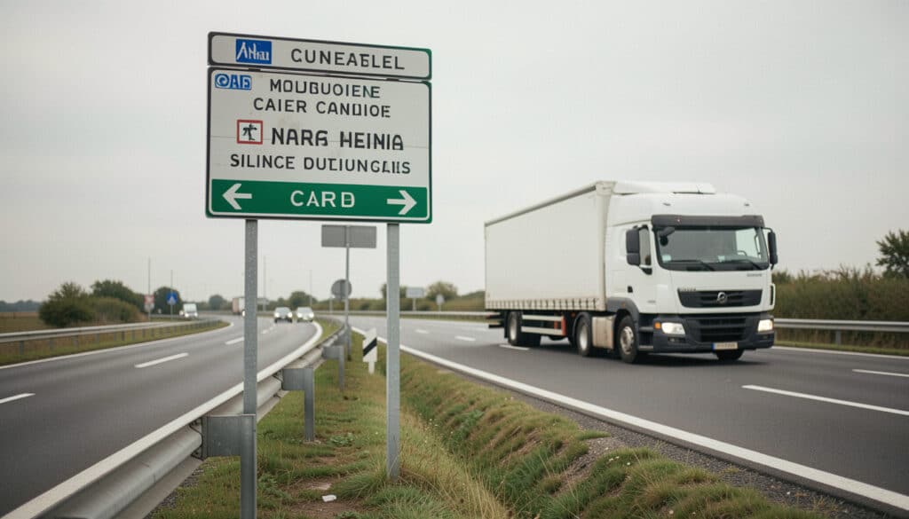Panonceau pour camion : comment bien l’interpréter