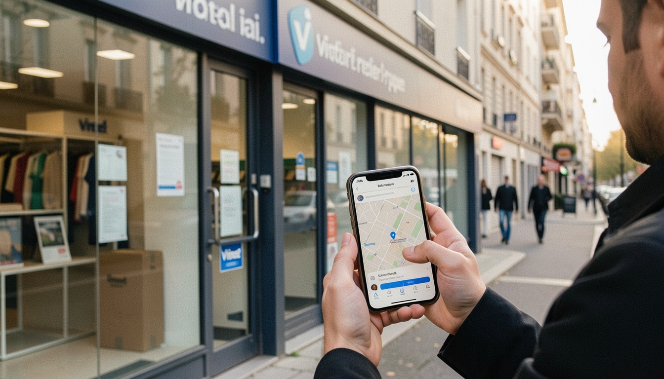 Trouver un point relais Vinted près de chez vous