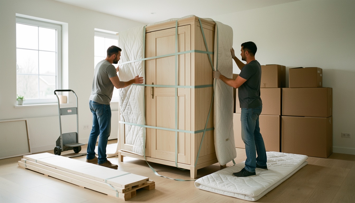 Comment déménager une armoire sans l’abîmer