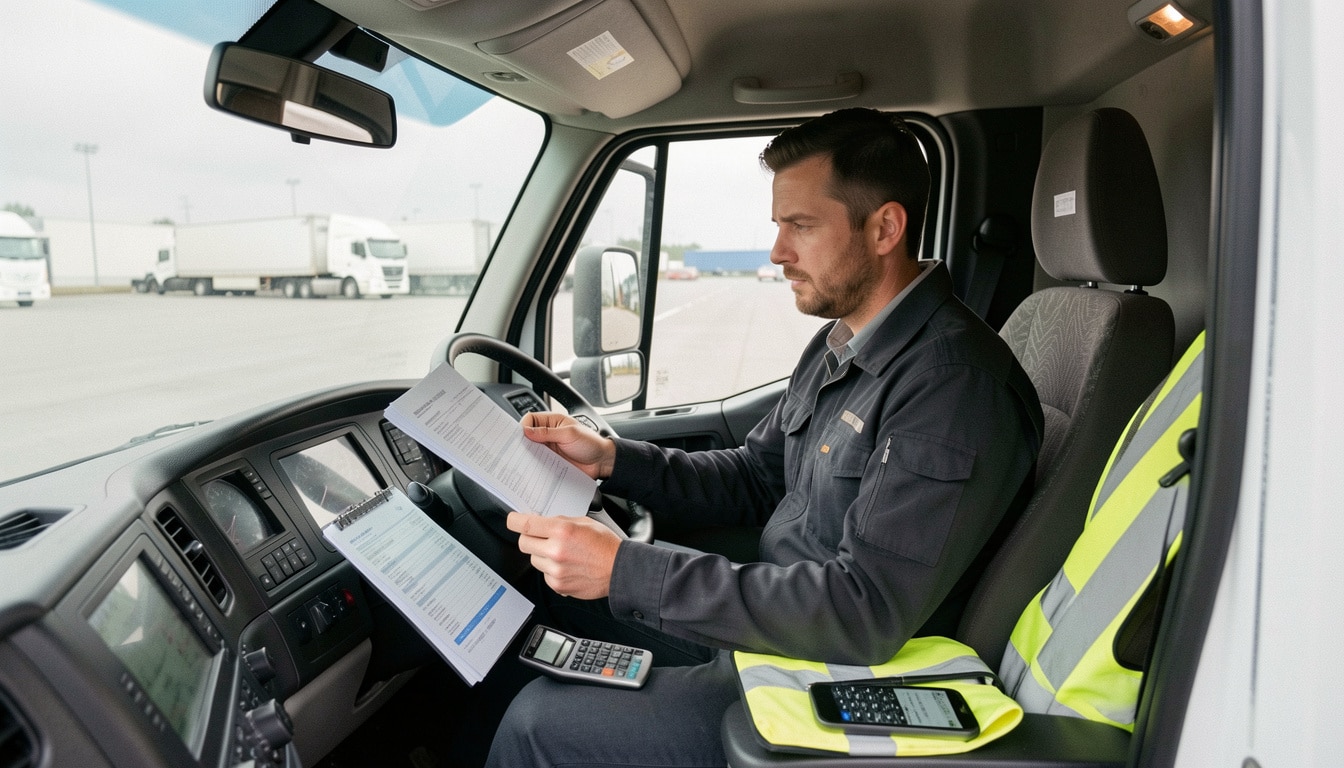 Salaire des routiers : brut, net, primes et grille