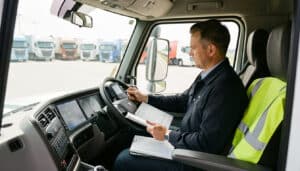 Temps de service et amplitude du chauffeur routier