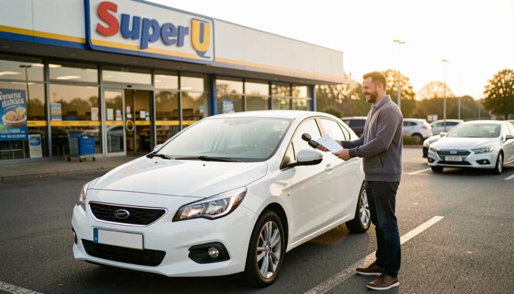 Location de voiture longue durée chez Super U
